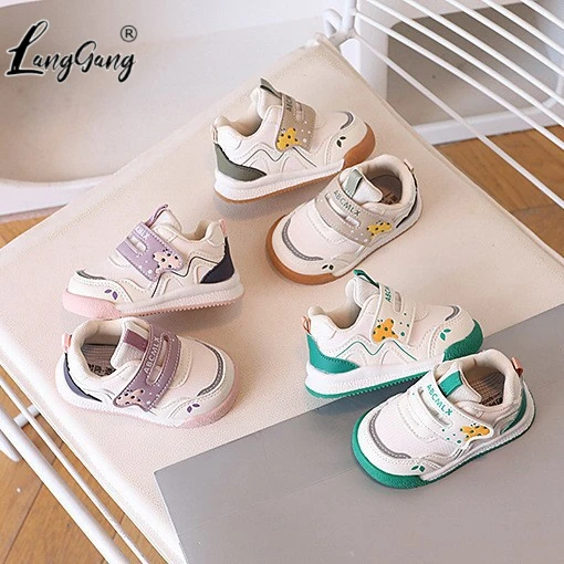 女宝软底学步鞋男宝宝外穿舒适棉鞋春季百透气机能鞋婴幼儿鞋子