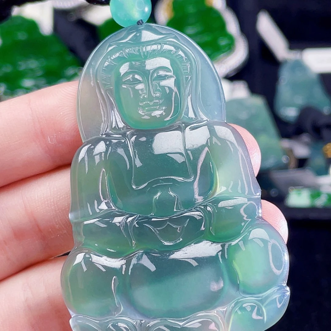 翡翠未镶嵌吊坠(不含链)5