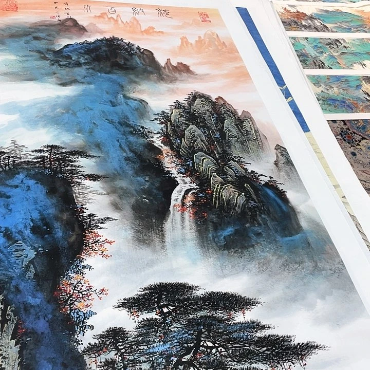国画书画描金拓染金石传拓手写