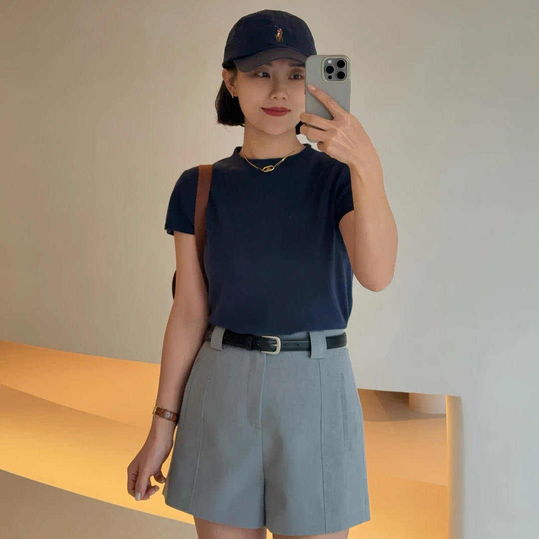 XIYE&W【妮味】西装短裤