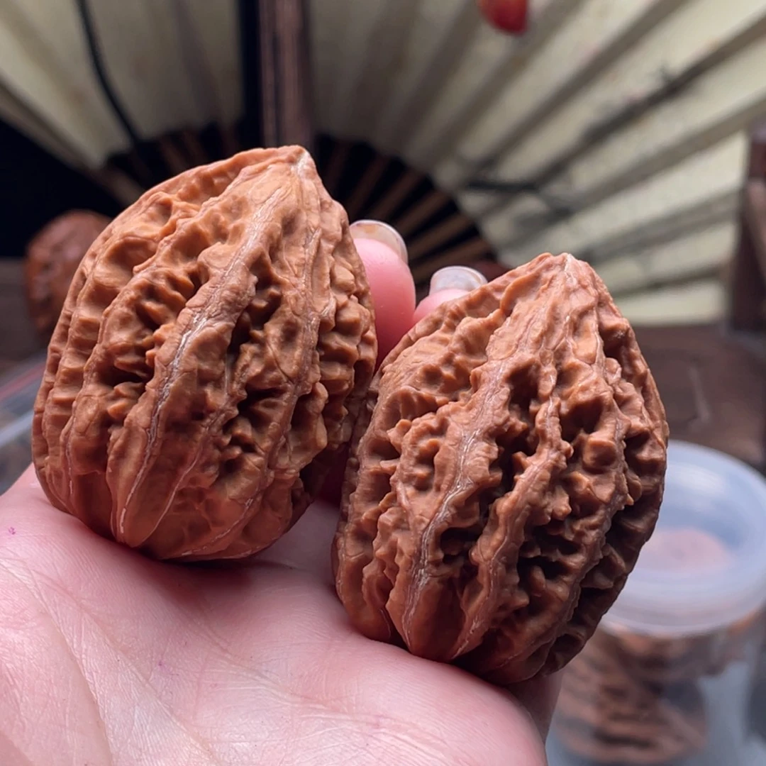 文玩核桃把件楸刀鱼72