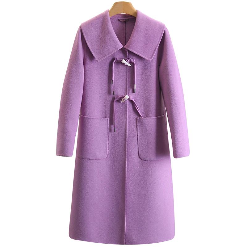 F3014-【芭】时尚百搭毛呢外套#RBD48B034