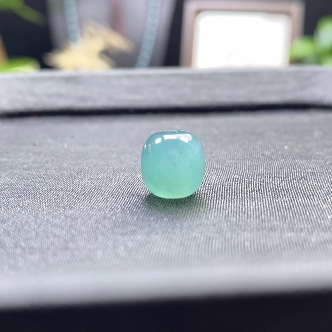 翡翠未镶嵌手链卡10左右老型珠