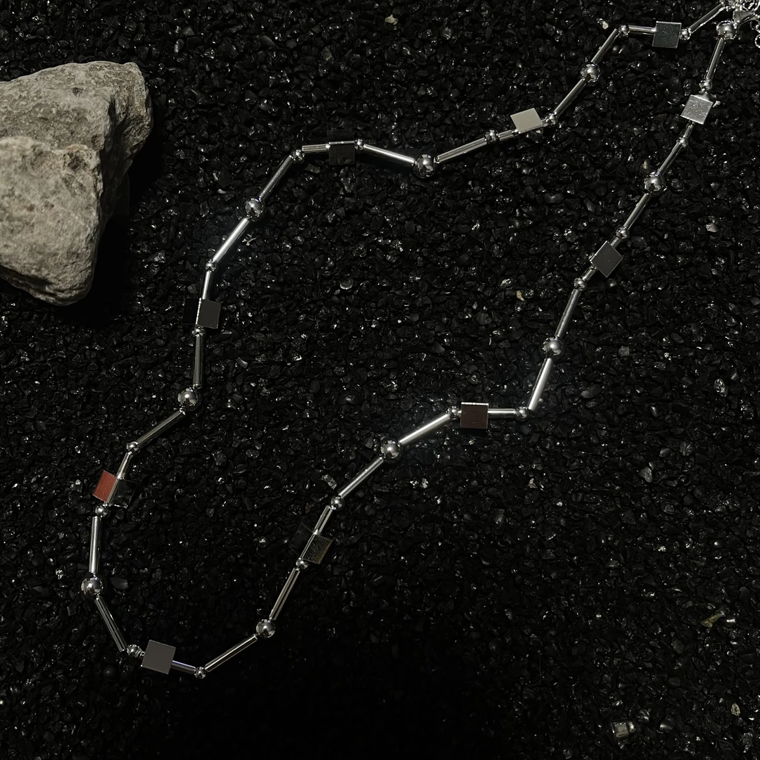 铜合金项链 岩朵饰品-2073-时尚项链-5