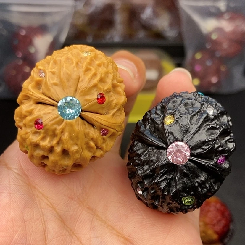 【闪购商品】把件文玩核桃39尺铁绣球