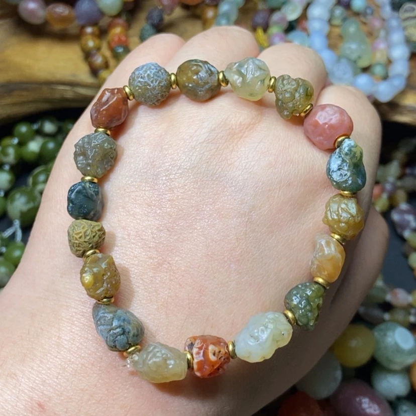 【闪购商品】合金手链玛瑙/玉髓