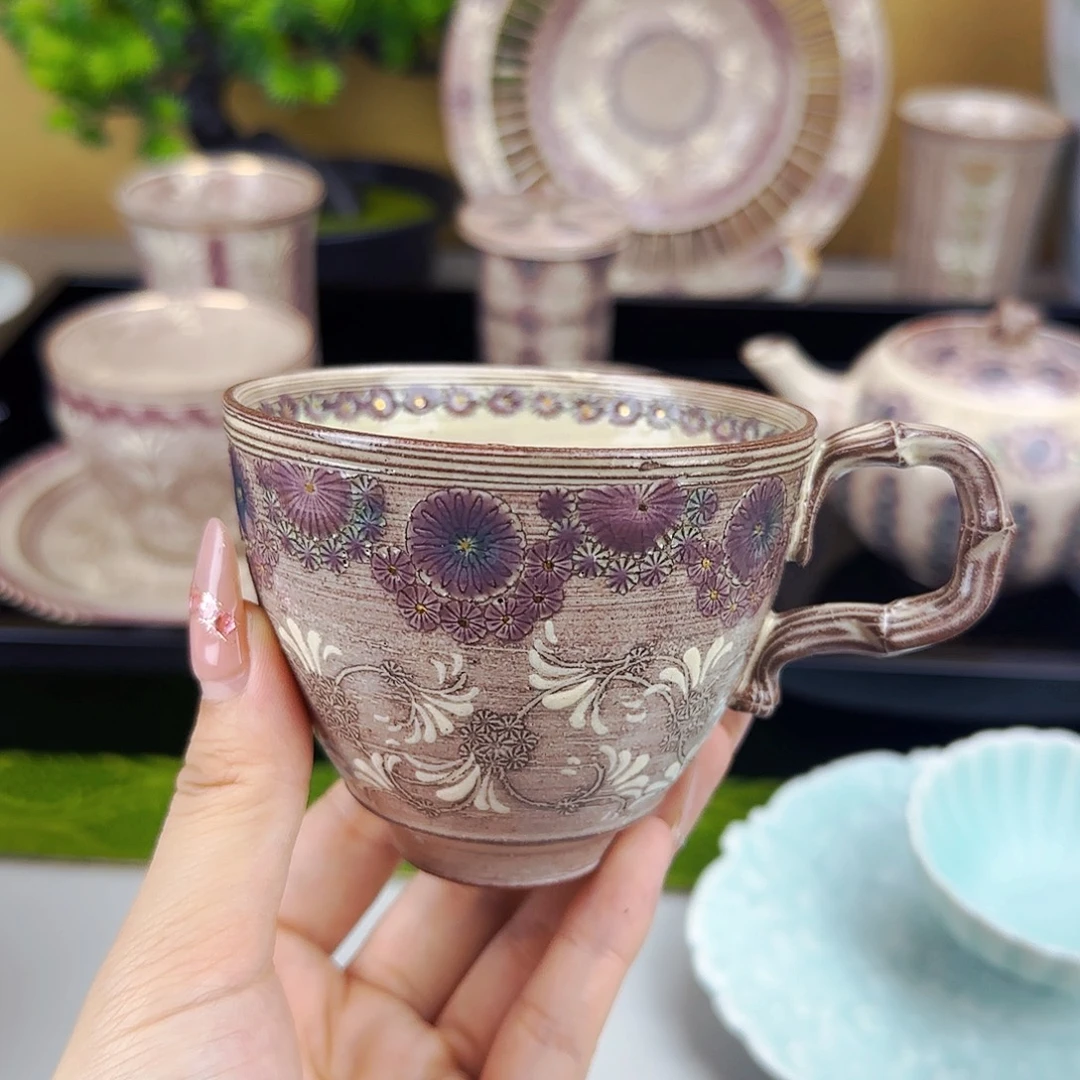 小***贞他家茶具瓷器真好看