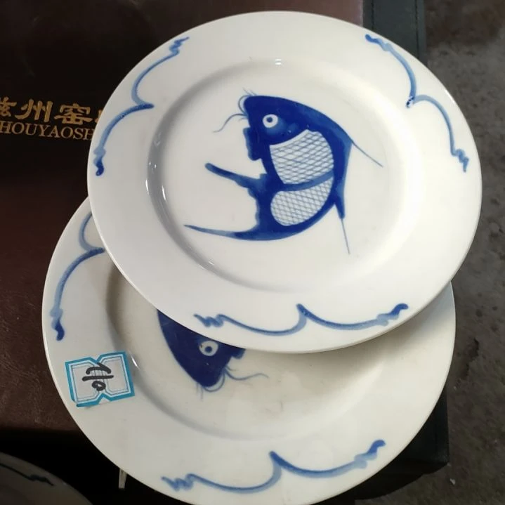 摆件陶瓷盘子碗啥都有