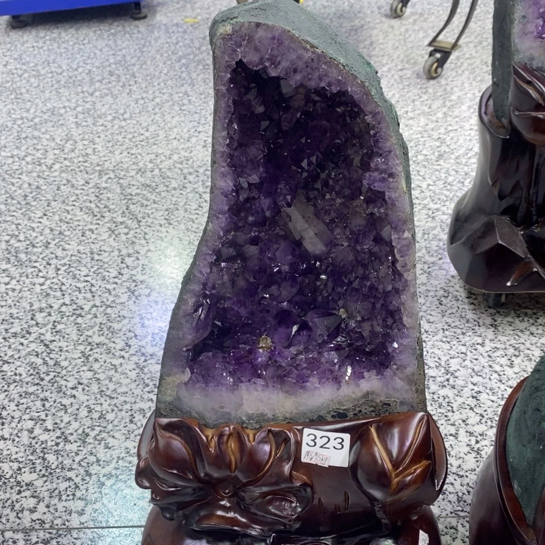 未镶嵌珠宝半成品紫晶323