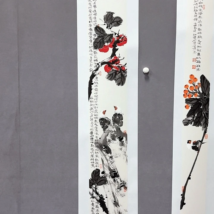 国画亲笔手绘放心去藏