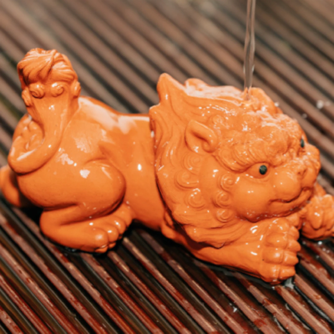 紫砂手工雕塑可水养觅財貔貅茶宠紫砂摆件紫砂茶宠