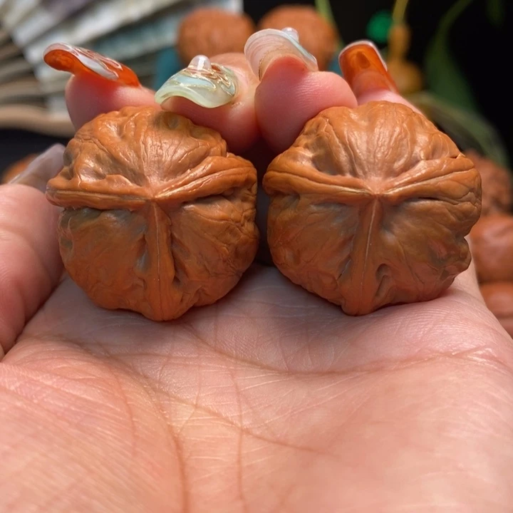 把件文玩核桃元宝