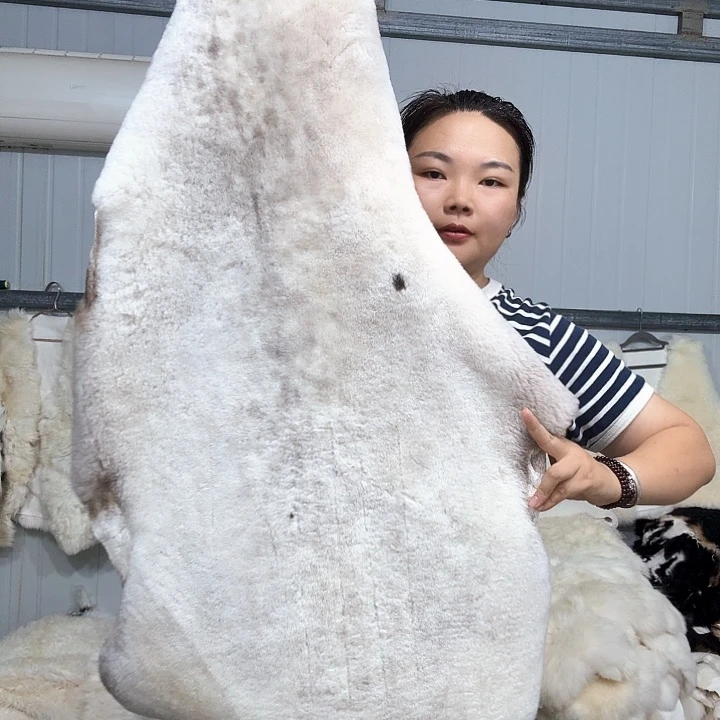 羊皮双面款羊剪绒花色