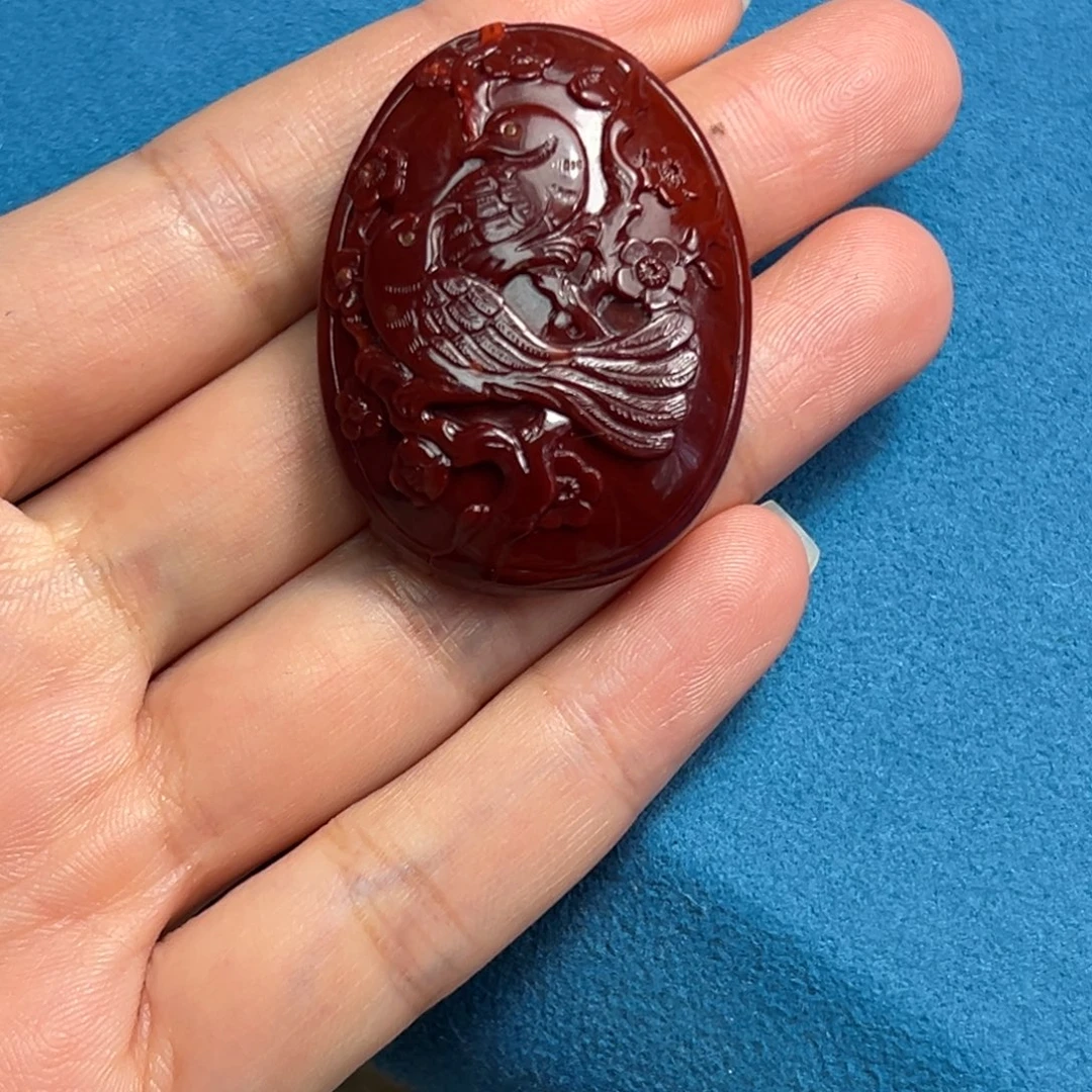 倔***头定制南红玛瑙未镶嵌