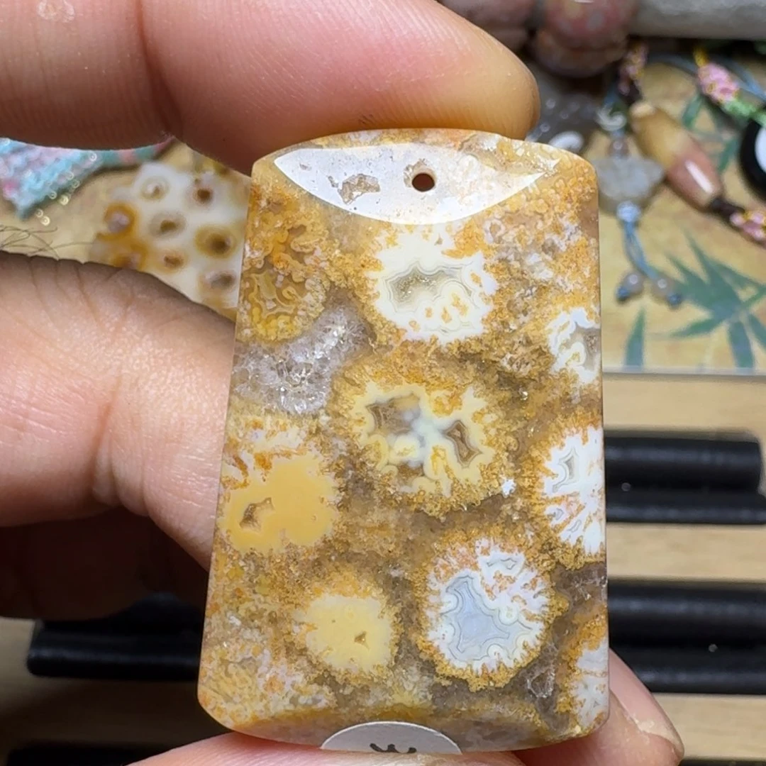 硅化玉纯天然色有机玉石保真色未镶嵌