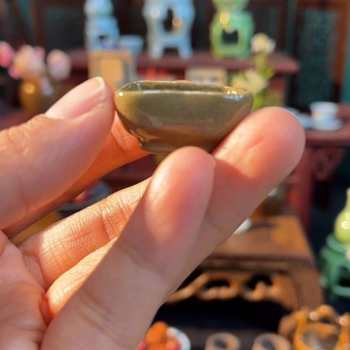 摆件微陶老王迷你花瓶
