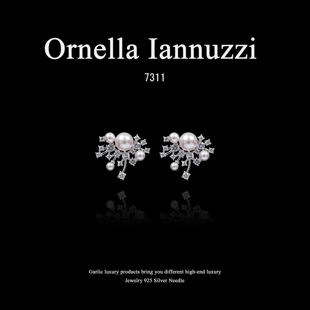 镀K金 Ornella Iannuzzi耳饰~7311