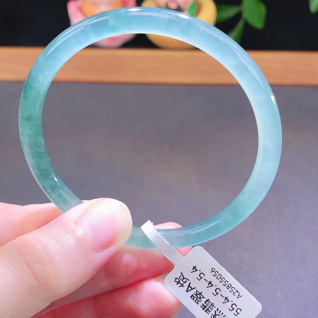 翡翠未镶嵌手镯天然翡翠