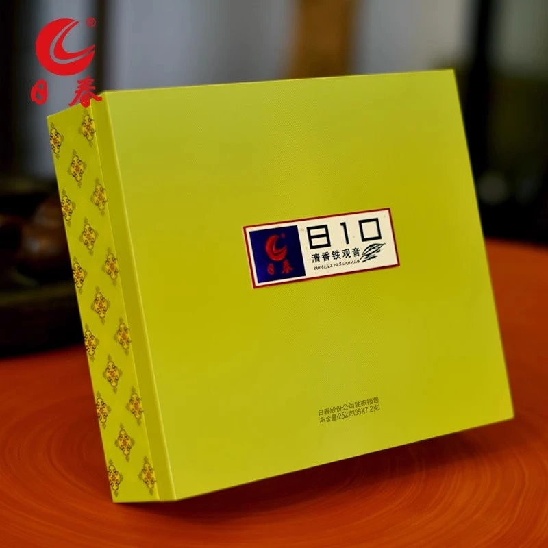 日春茶叶清香铁观音礼盒装810清香型乌龙茶252g