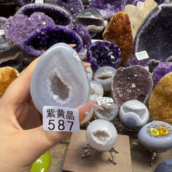 未镶嵌大型摆件（非配饰）紫晶587