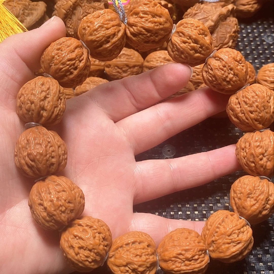 文玩核桃手串人*荔枝纹