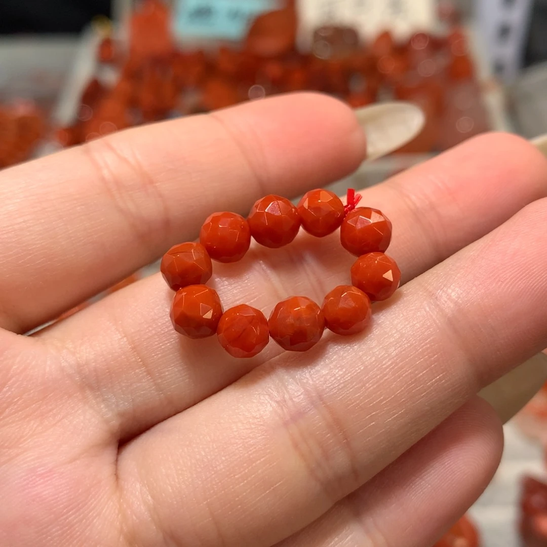 【闪购商品】未镶嵌戒面珠5+南红玛瑙