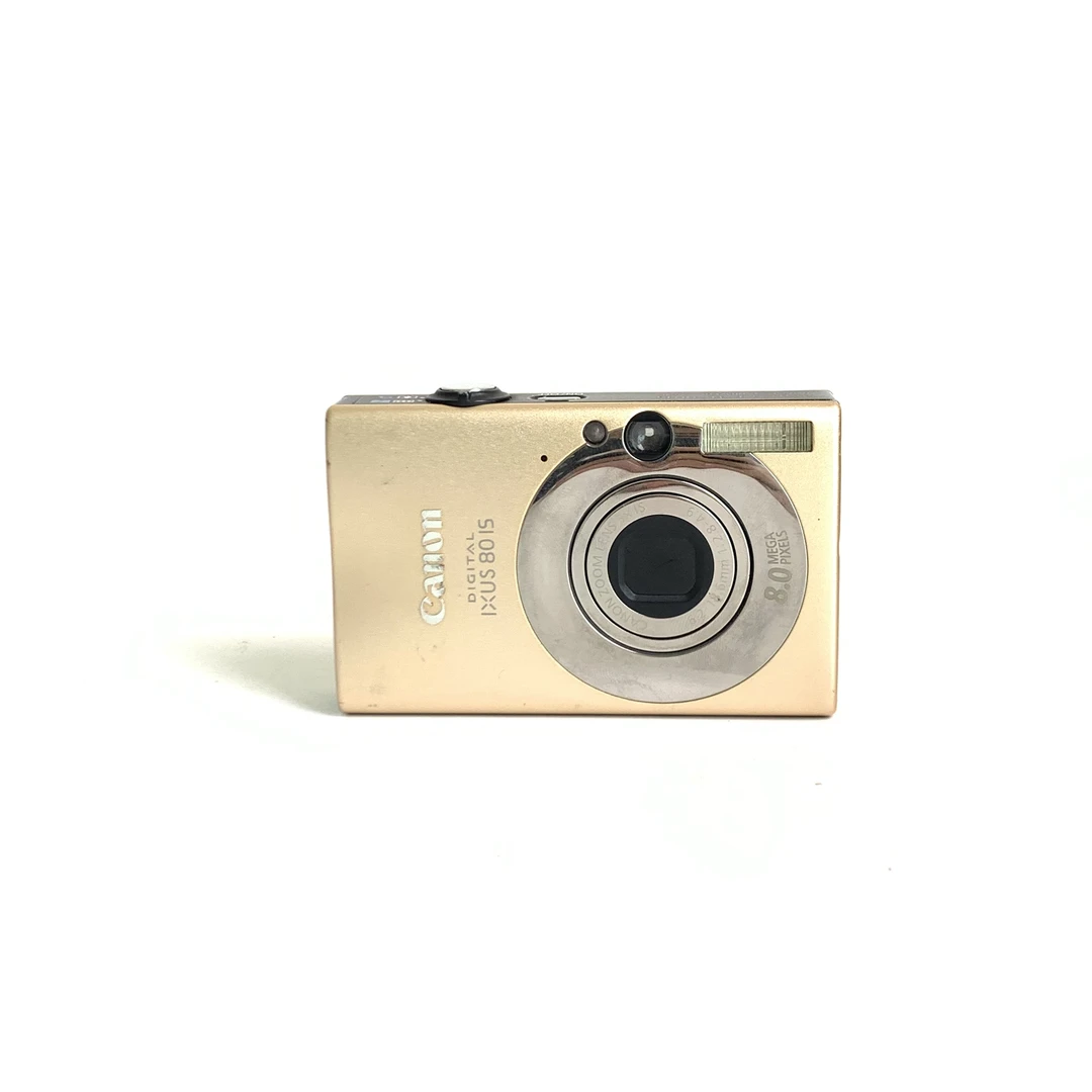 95新 Canon/佳能 ixus80 香槟金 800万像素 ccd
