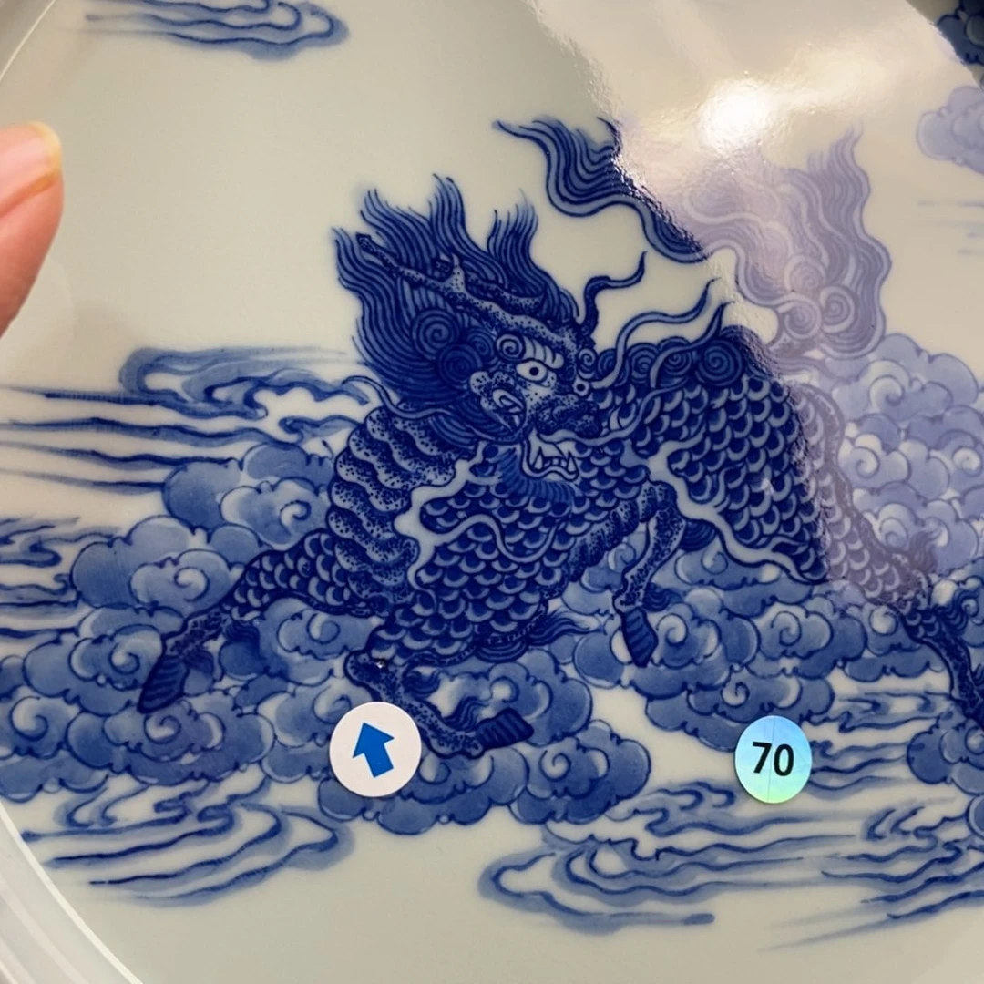手绘现代茶具非古董