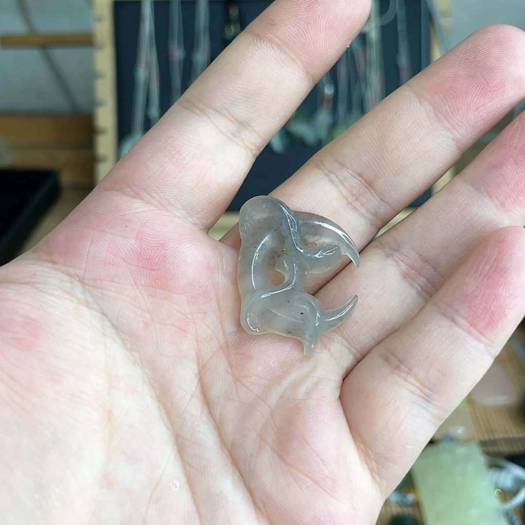 【闪购商品】岫玉未镶嵌颈饰忆*