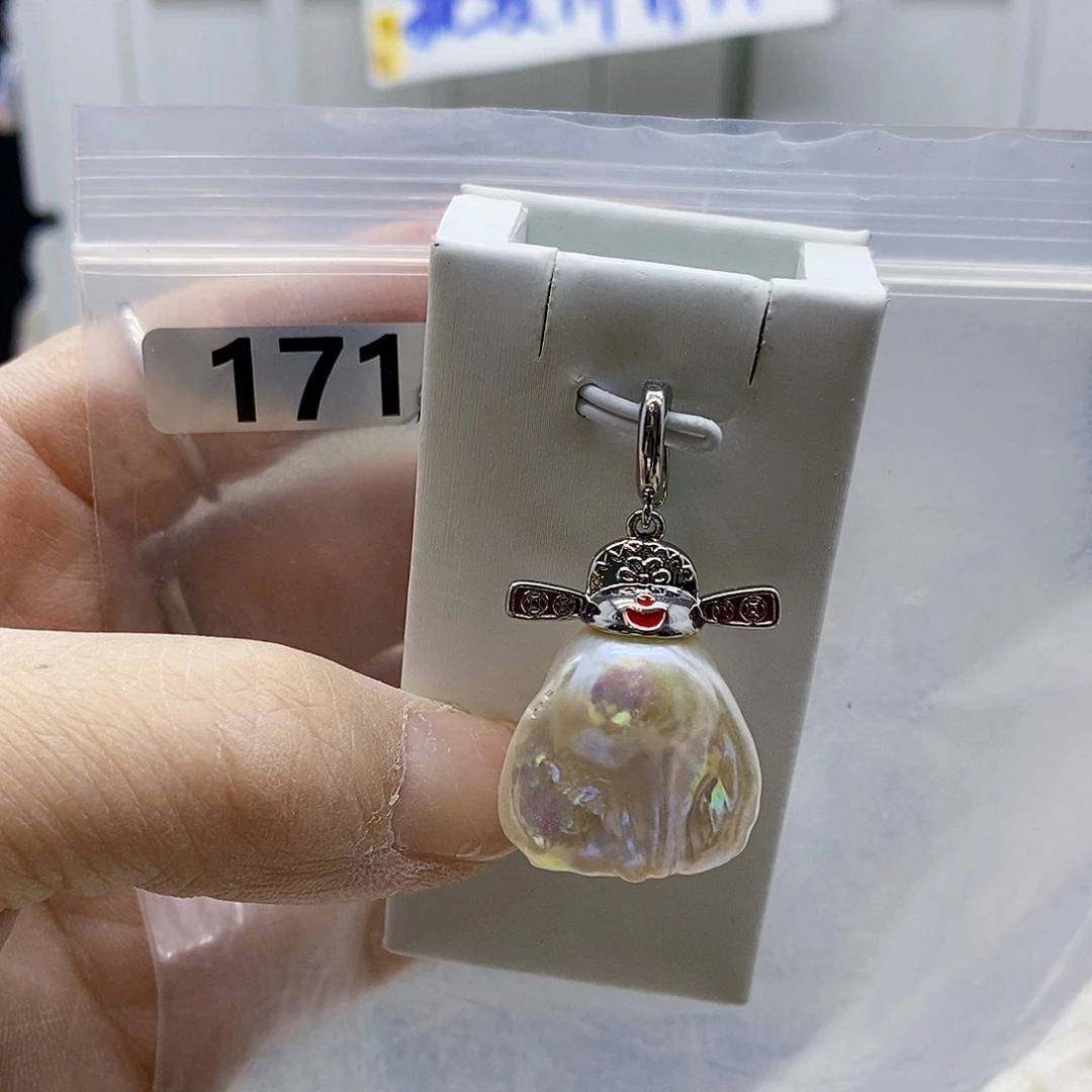 颈饰合金淡水珍珠