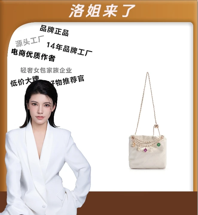 （粉丝专享）新款包包简约女士休闲手提斜跨包LL353