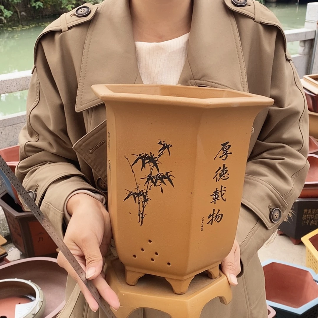 紫砂花盆紫砂花盆