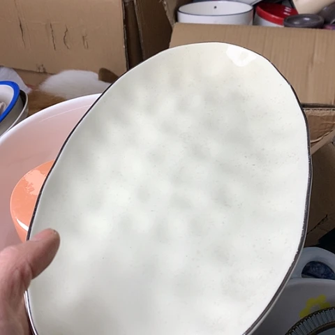 盘陶瓷制品满25拼单发货默认微瑕