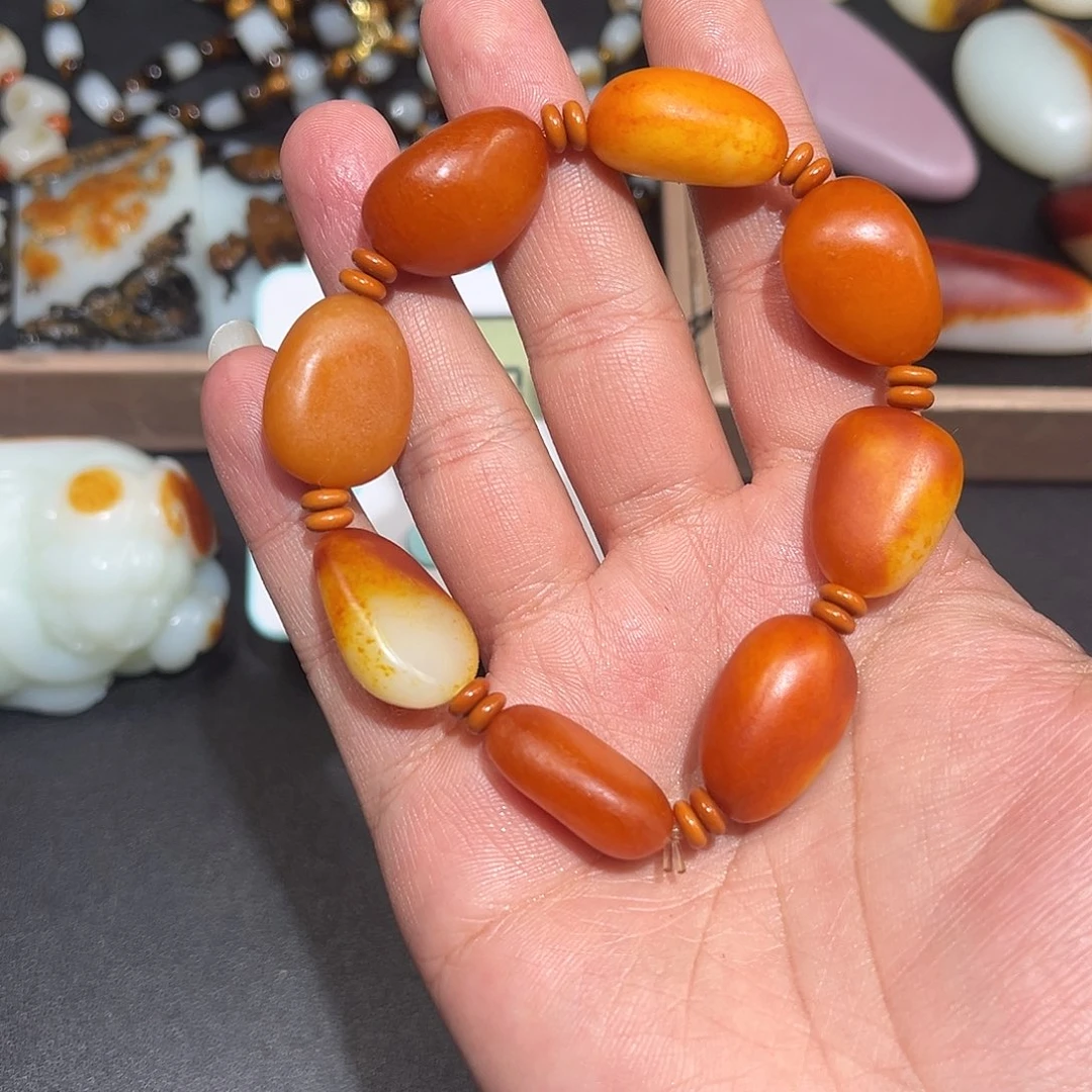 和田玉（子料）未镶嵌手链