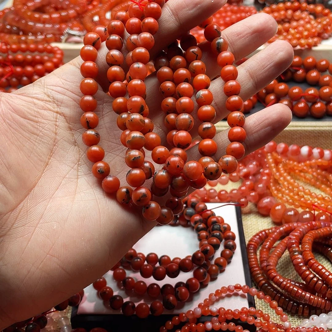 手链未镶嵌南红玛瑙福