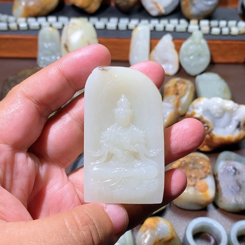 【闪购商品】和田玉颈饰未镶嵌?定制