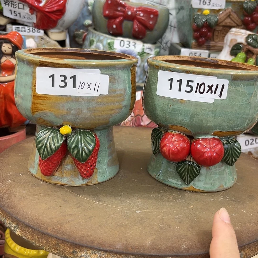 粗陶多肉花盆花盆