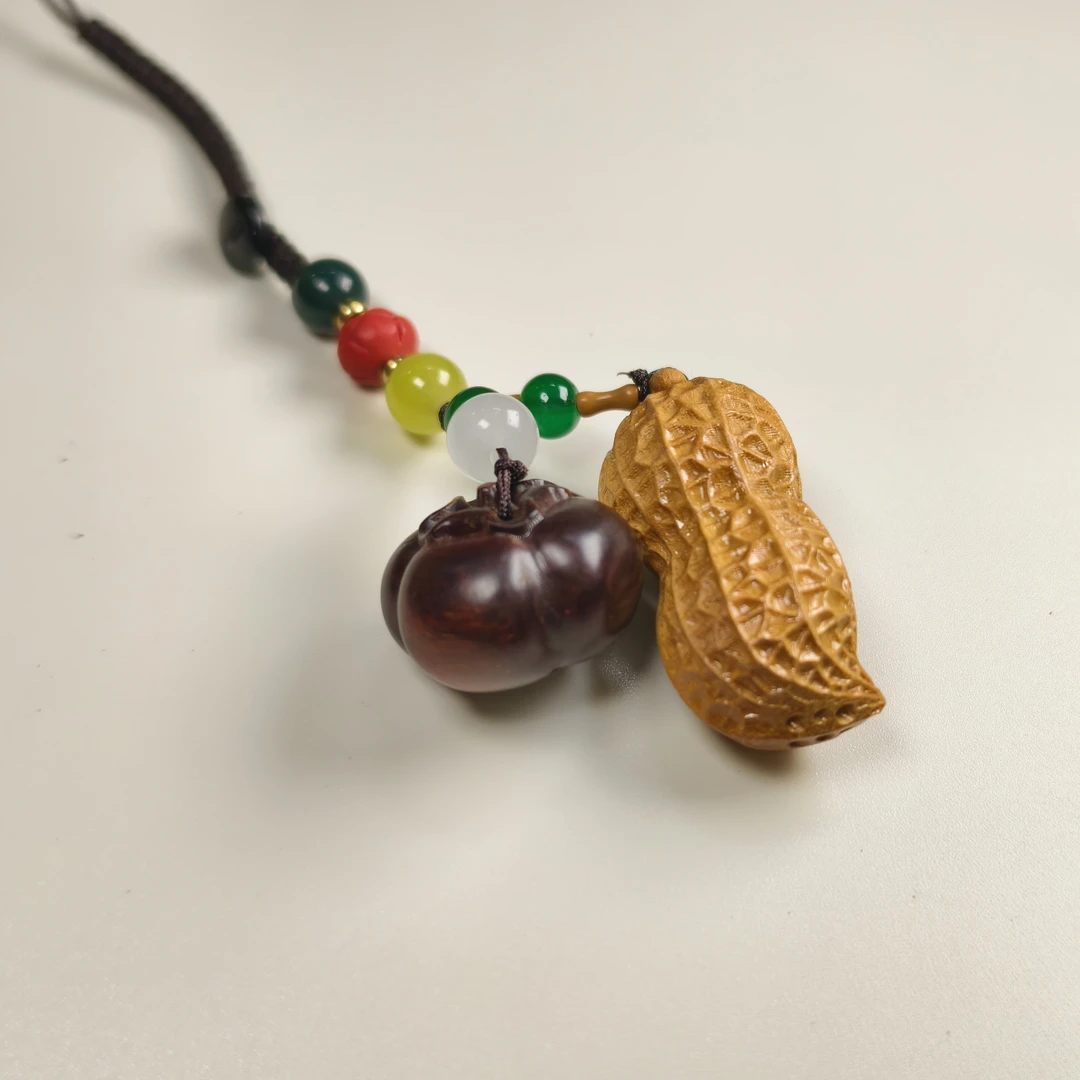 好事花生寓意平安好运高档挂饰