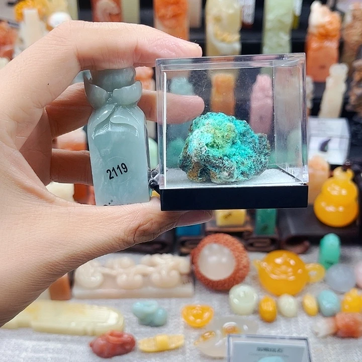 寿山石印石毓**墨2119包邮包刻