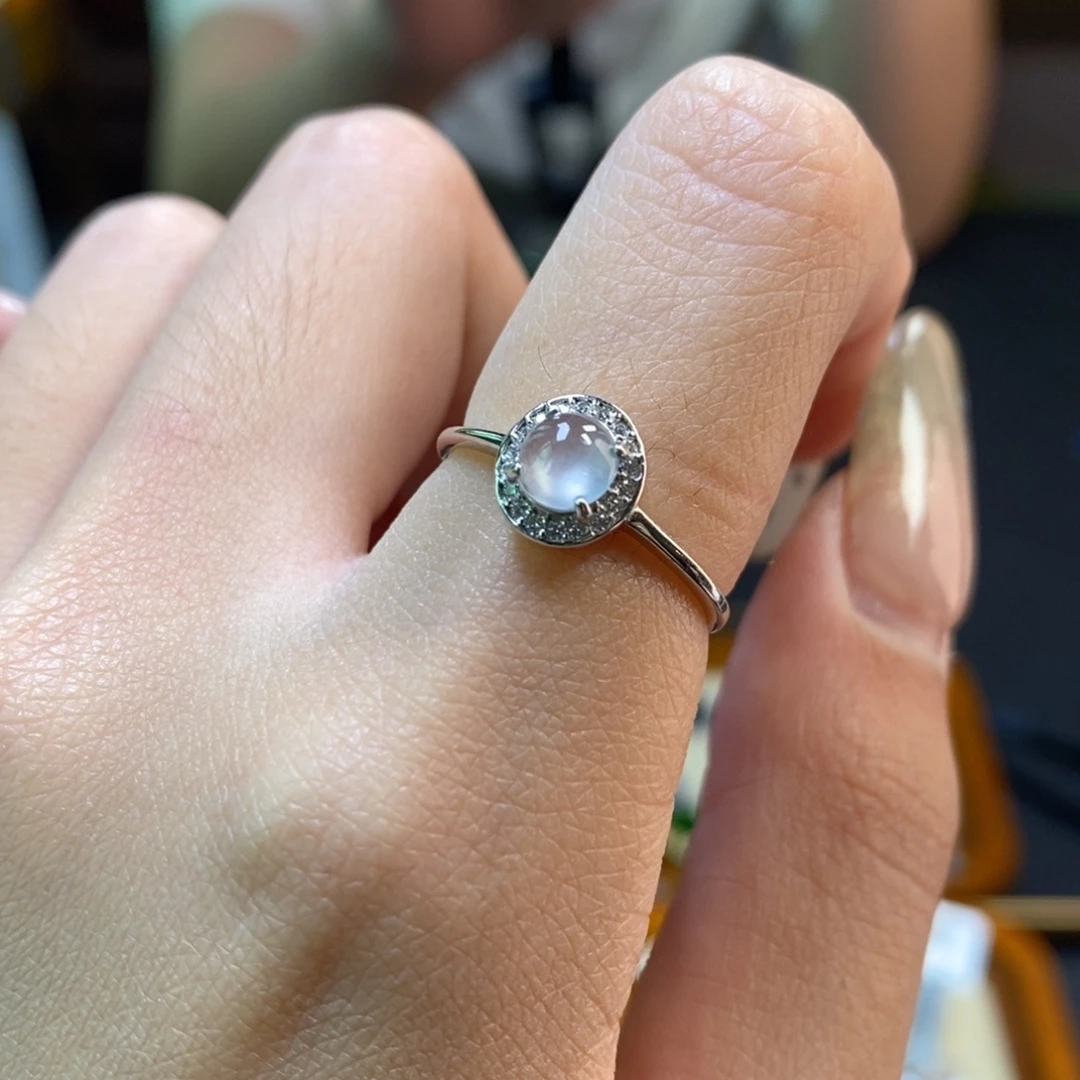 翡翠未镶嵌戒指翡翠16156