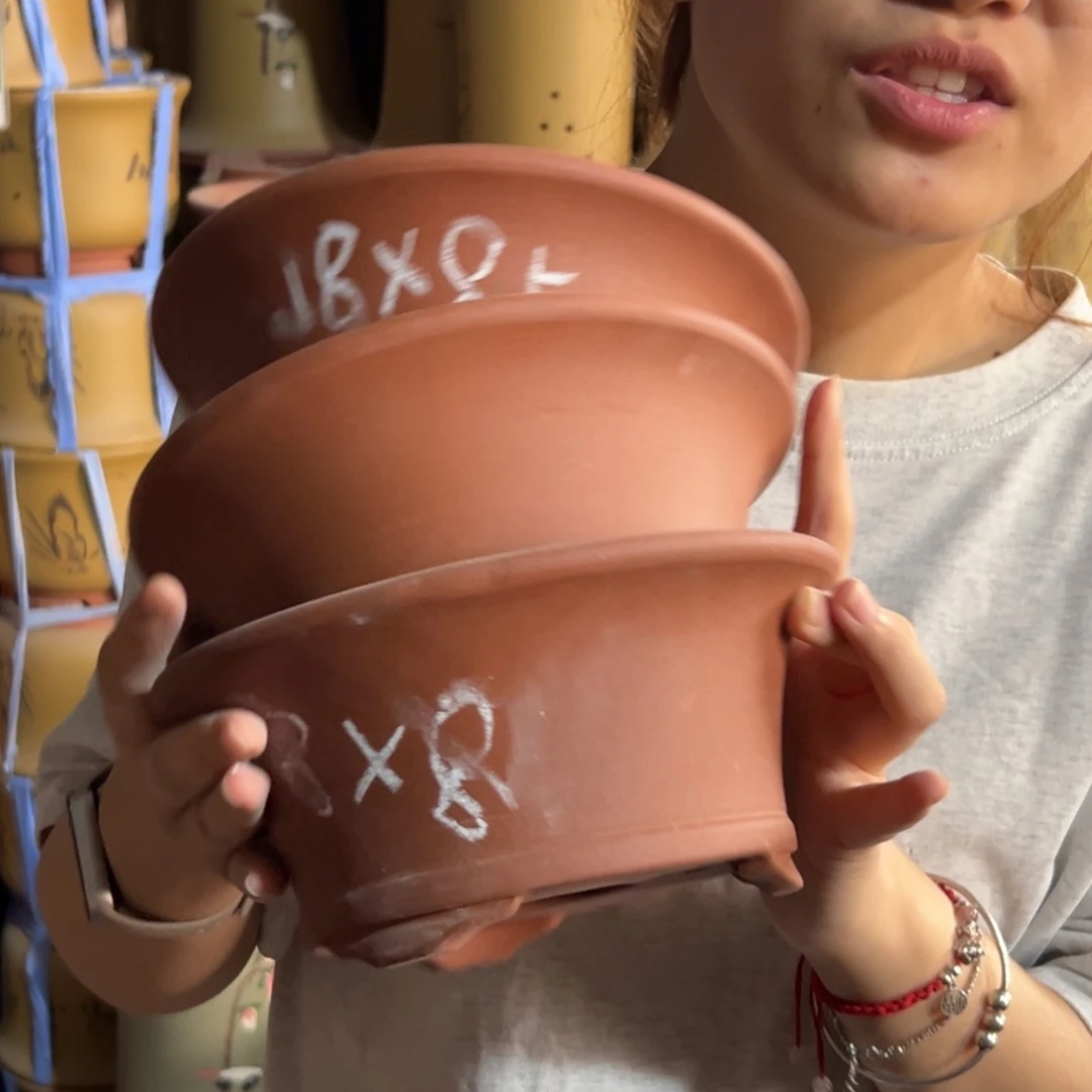 得****手宜兴川阁紫砂花盆