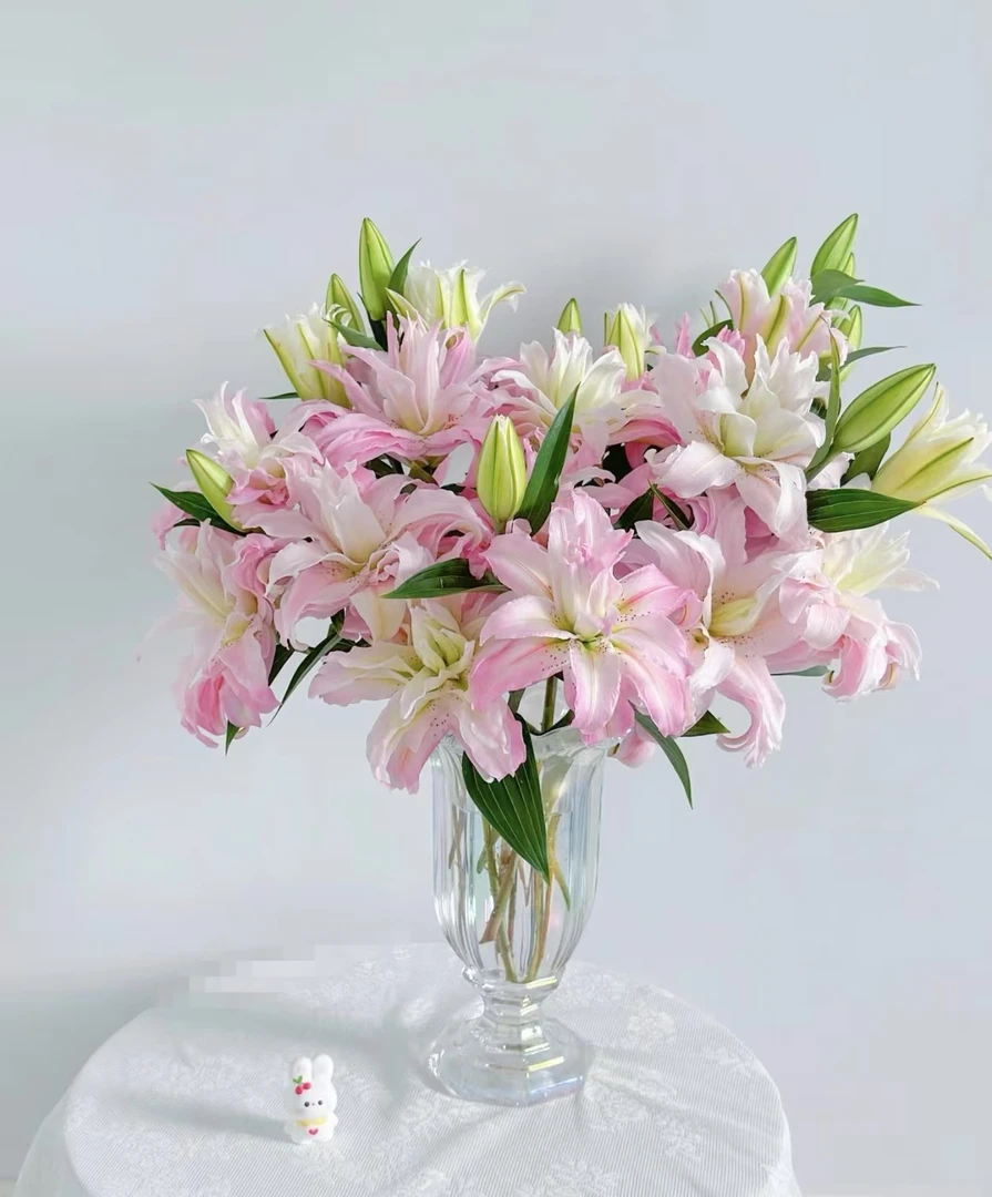 【云南昆明鲜花直发】戴安娜重瓣   香水百合