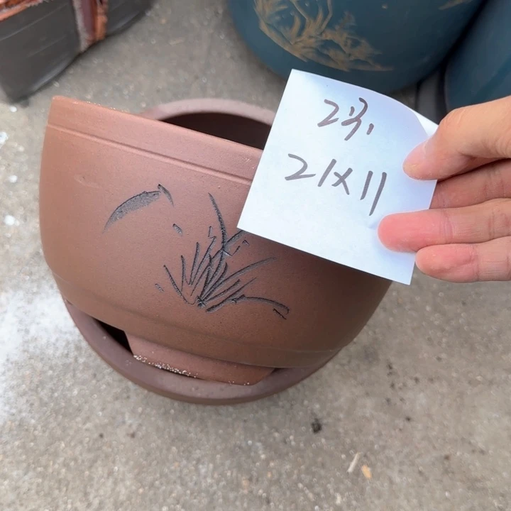 紫砂花盆特价清仓
