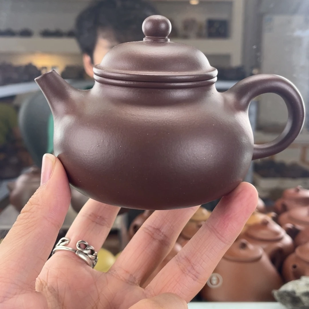 茶壶紫砂220cc底槽清茶壶