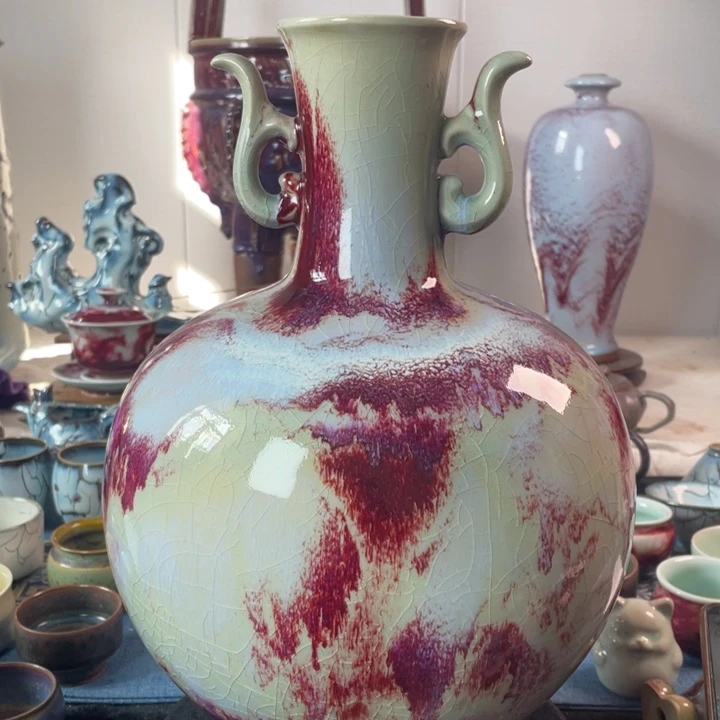 摆件杨志窑 平安如意尊