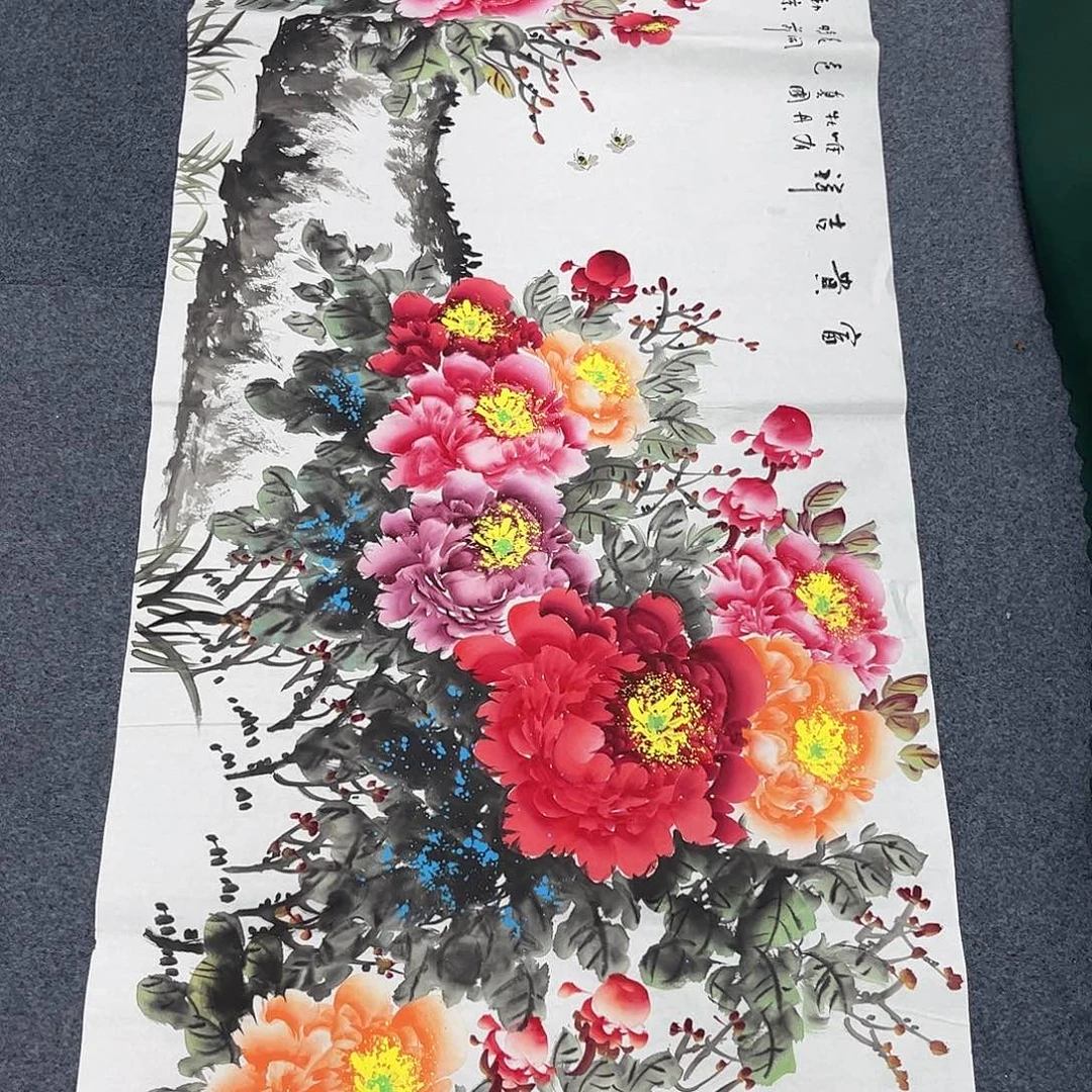 国画宣纸国画纯手绘作品