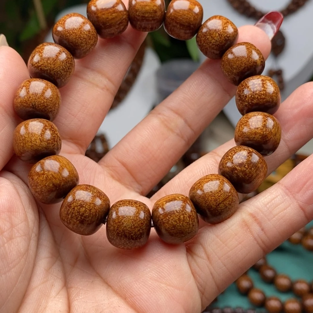 贡木手串/手链晴****?贡木1213黄金火焰爆龙