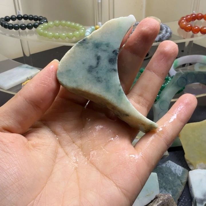 翡翠裸石缅甸翡翠