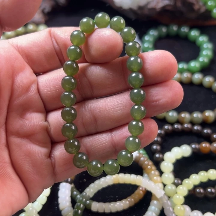 和田玉（糖玉）未镶嵌手链