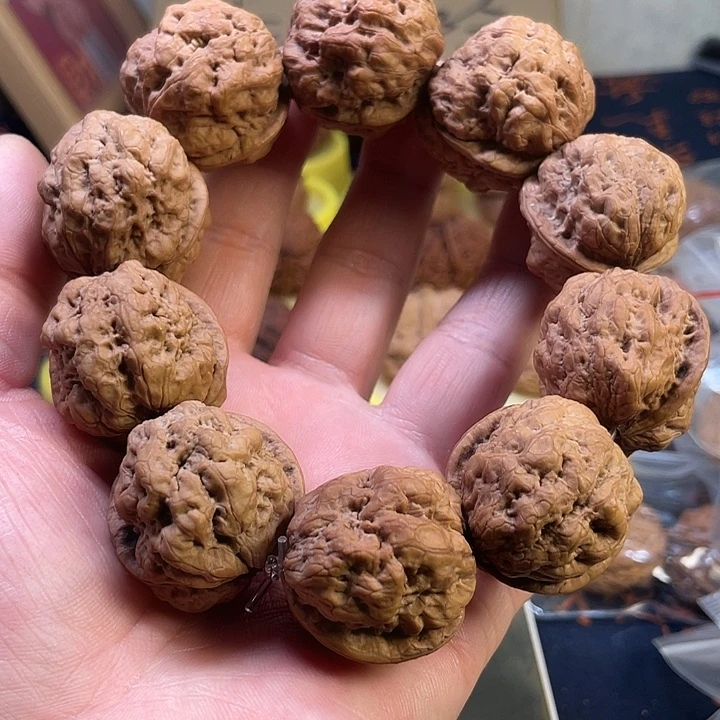 把件文玩核桃47血舍利手持33